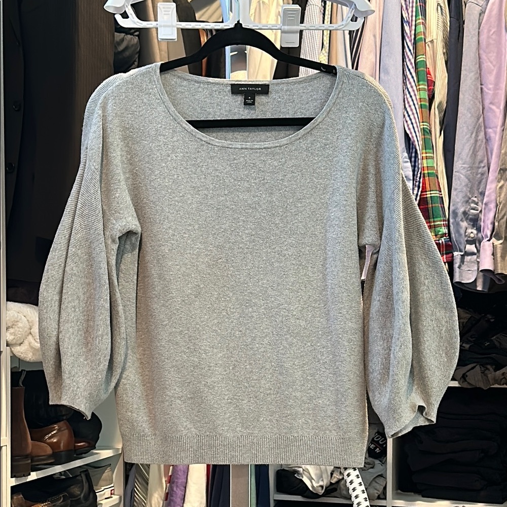 Ann Taylor Women's Gray Sweater